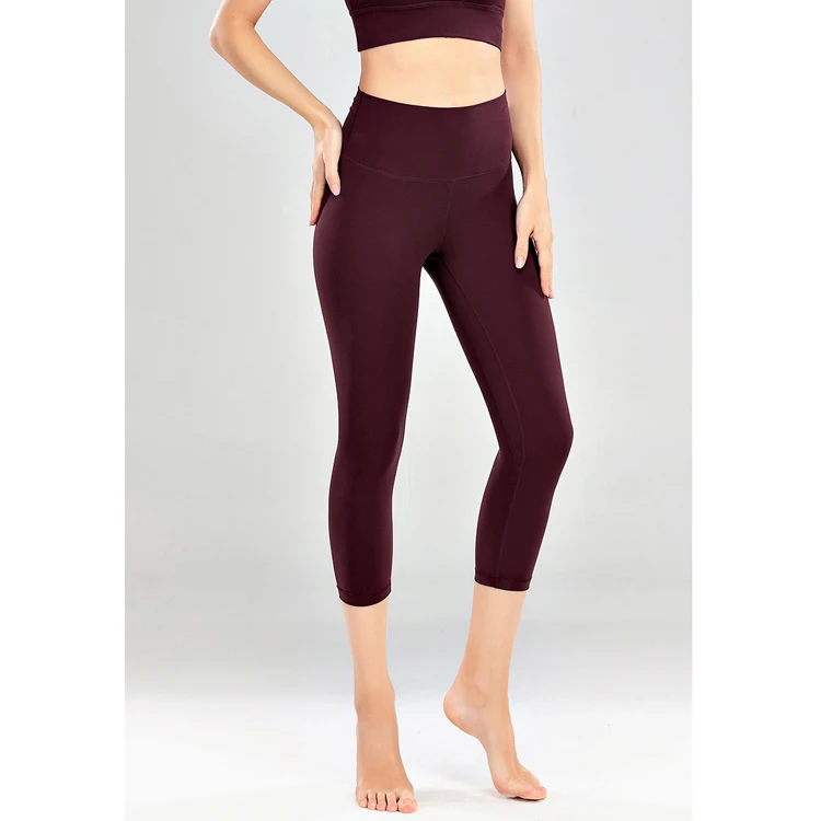 

New Dance Training Stretch Fitness contour LULU Lemon cropped yoga pants leggings, 6 colors