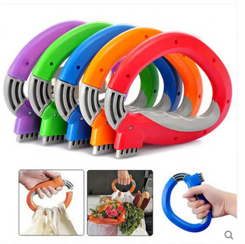 

Hot sale plastic bag handle holder bag carrier S0187-01, 4 colors