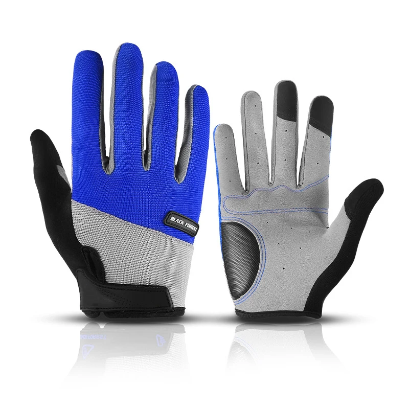 

Beautiful and convenient Football sport Soccer Goalkeeper Finger Protect For extra protection Gloves, Black blue red