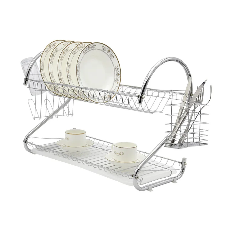 

New Hot Selling Products Metal And Iron Art Material Drying Dish Rack, Bronze