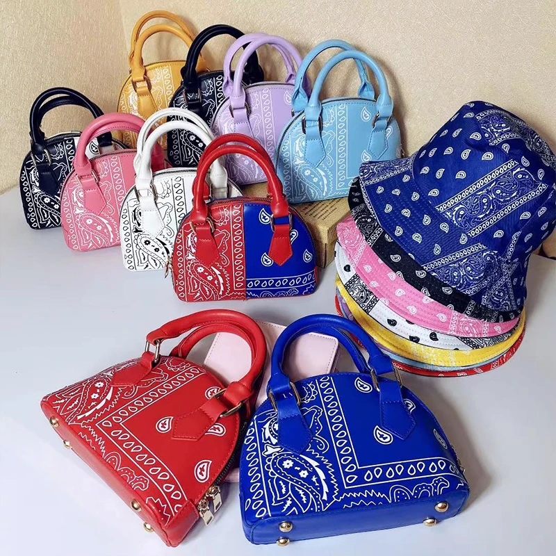 

New Arrivals Designer Bucket Bandana Purse Women shoulder bags Ladies Handbags Luxury Handbags for Women Purses