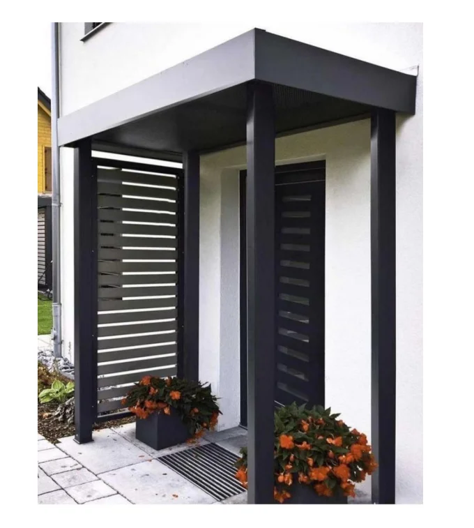 

Automatic Aluminum Pergola with Electric Sliding Glass Roof System, Any color for your choice