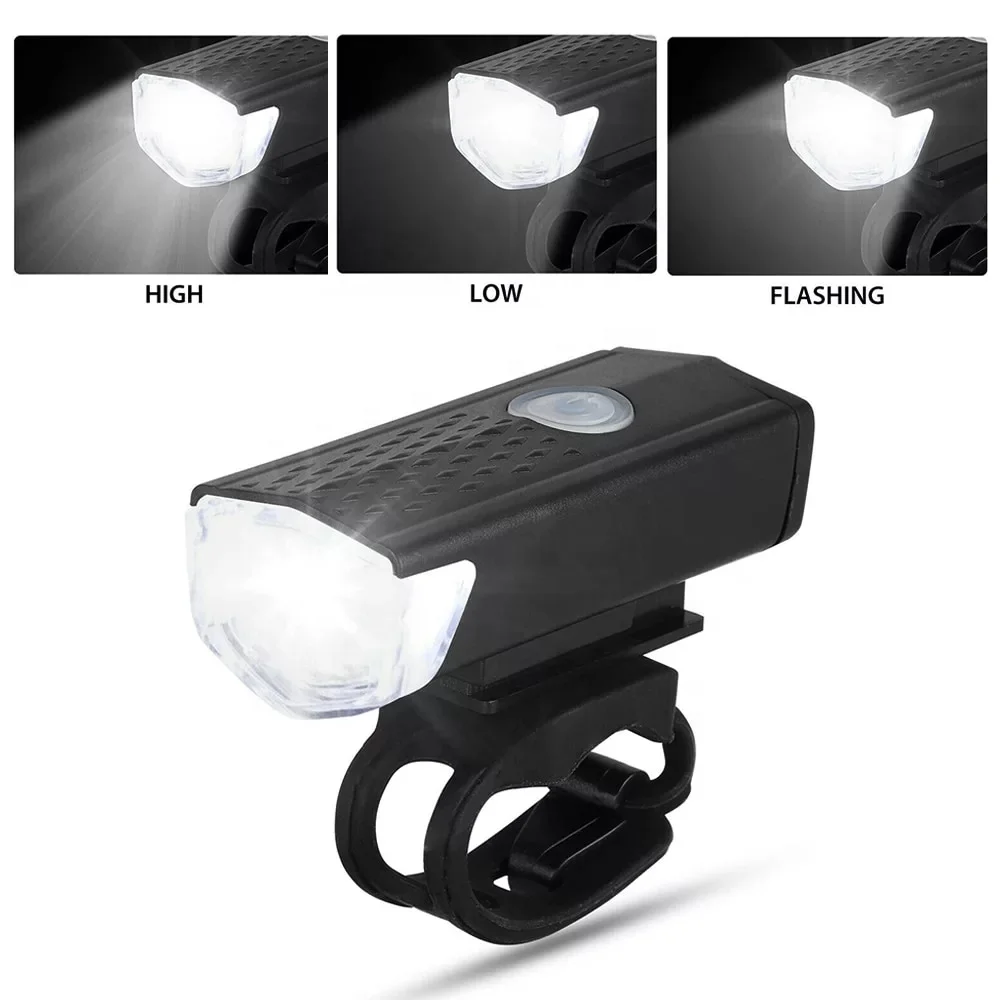 

TY Bicycle lights USB charging LED charging set mountain bike headlight rear light flashlight, Picture