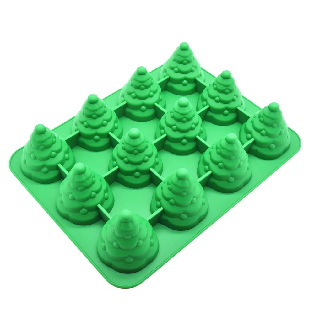 Promotional 3d Christmas Tree Silicone Cake Mold Silicone Cookie Chocolate Baking Mold Buy Silicone Cake Baking Mold Silicone Cake Mold Chocolate Mold Product On Alibaba Com