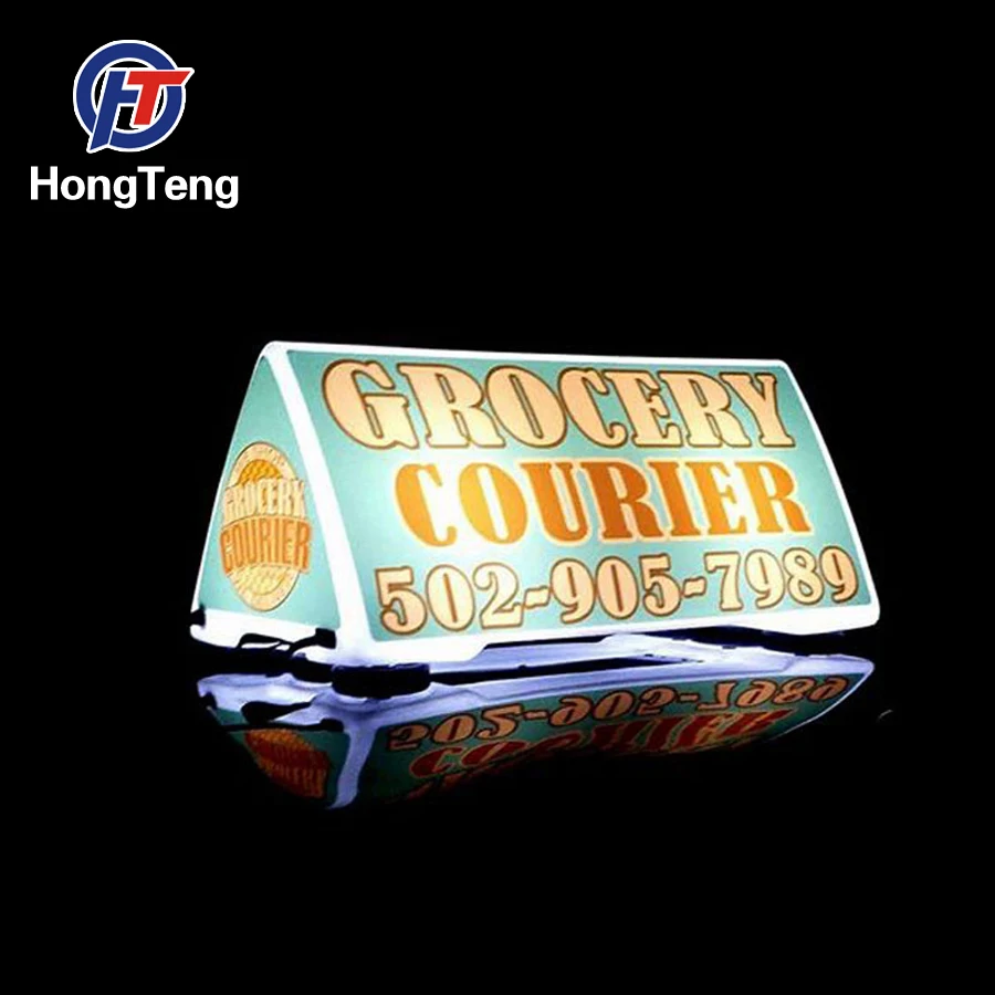 Pizze advertising car head led light box