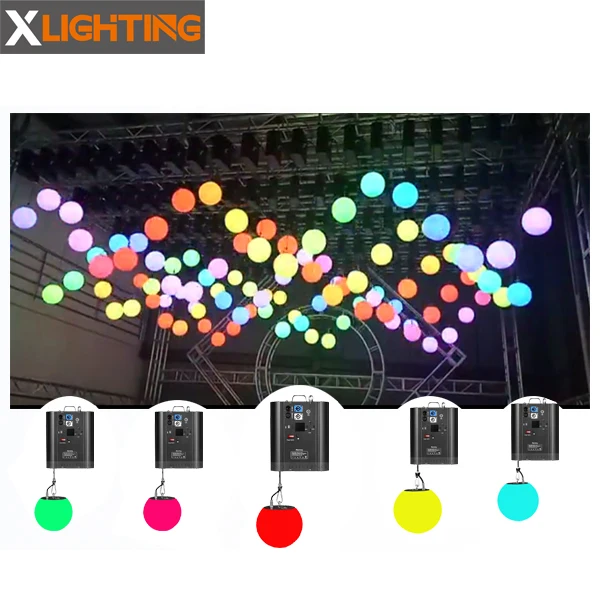 Xlighting portable neon lights for parties 1.5m winch 25cm ball