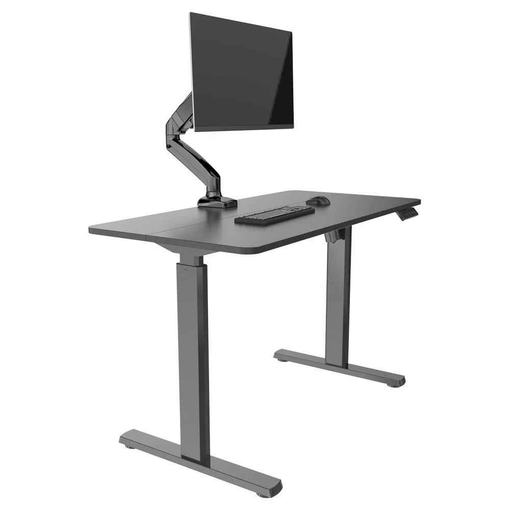 

Modern home office free standing simple style office table desk electrical height adjustable desk
