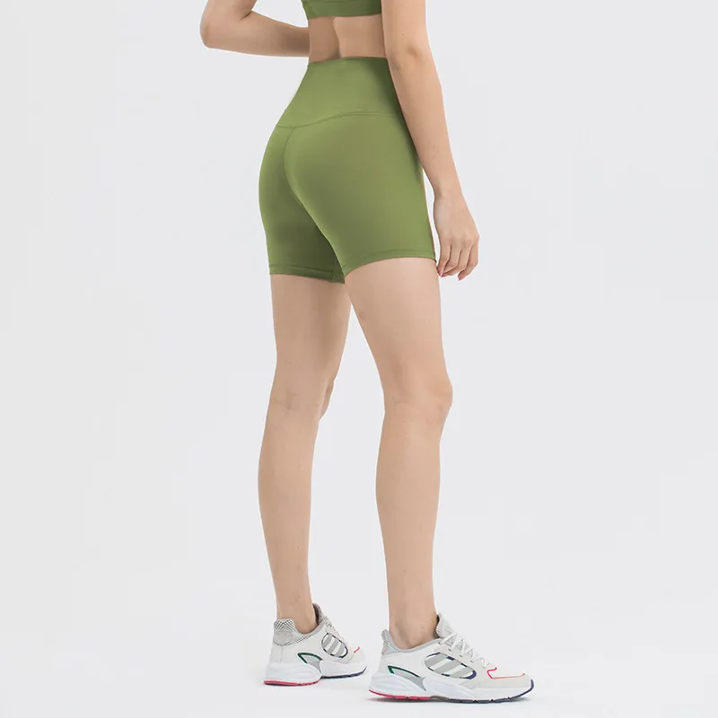 

BBDQ2046 Hot sale women high elastic fitness shorts hip lift sports leggings breathable yoga leggings