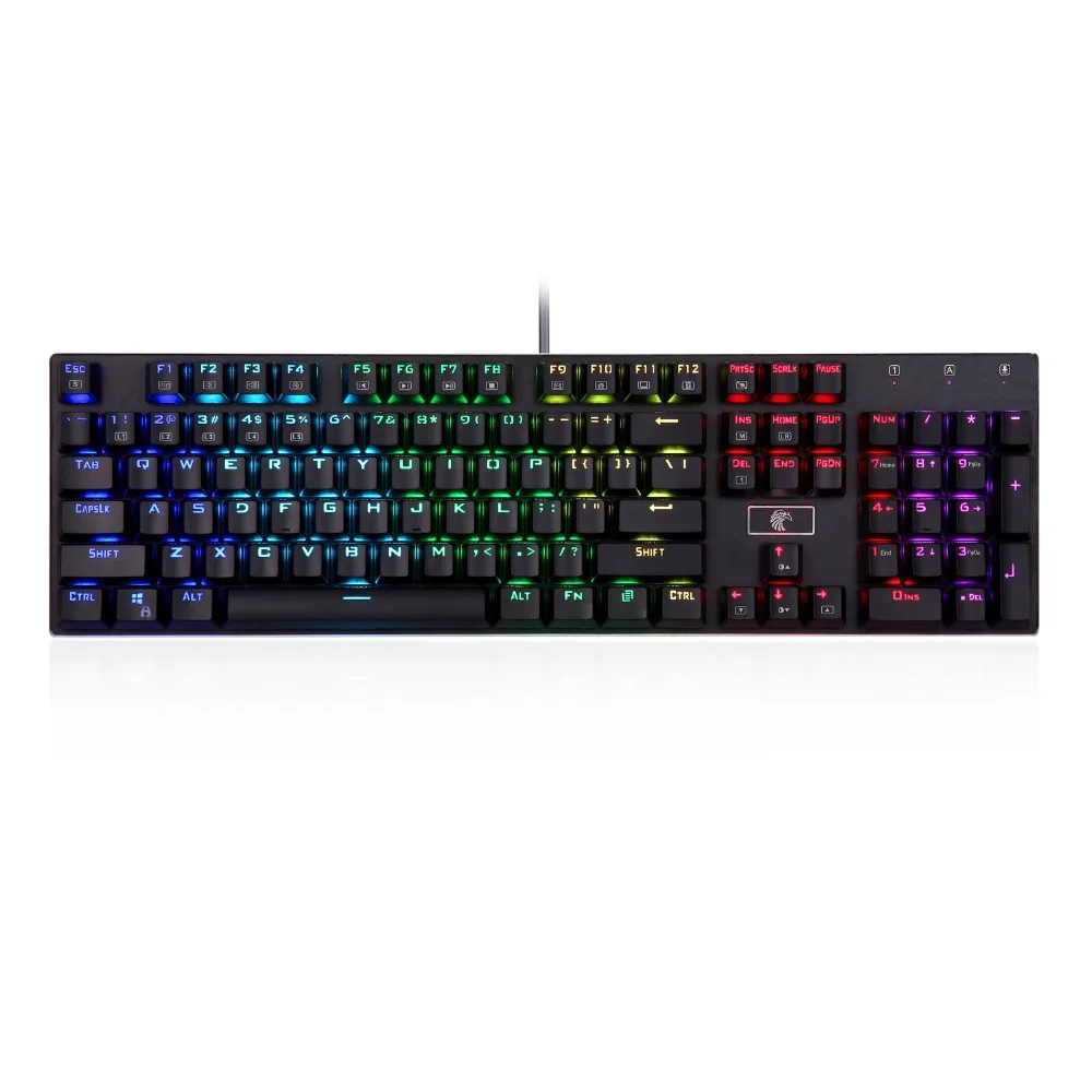 

Hot Z88 oem waterproof rgb gamer ergonomic mechanical gaming keyboard