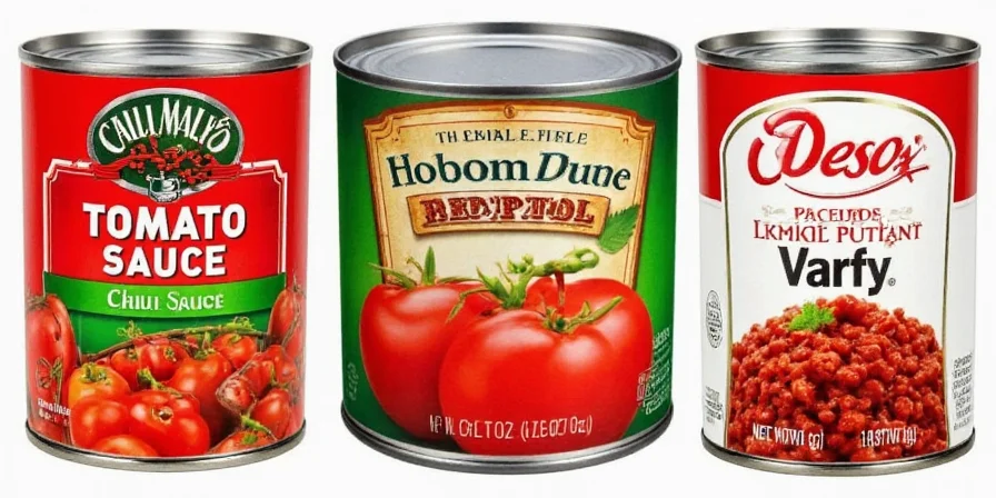 Chart showing acidity and sweetness levels of different tomato sauces