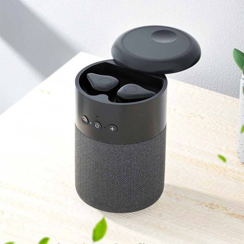 

B20 2 In 1 Tws Earphone Wireless Speaker 3d Bass Sound Portable Mini Wireless Earbud Tws Headphone With Wireless Speaker