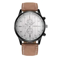 

OUKESHI Brand Simple Men Watches Men Casual Leather Quartz Wristwatches Relogio Masculion Montre Homme Relojes Hombre Male Clock