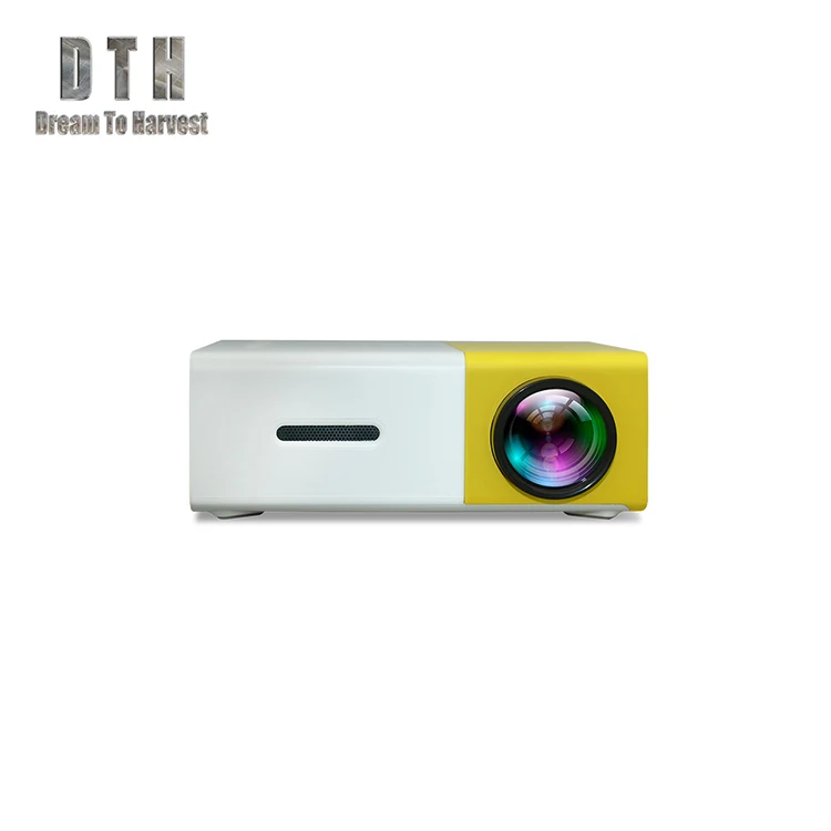
YG-300 Mini led projector HD 1080 portable home theater pocket cheap price YG300 