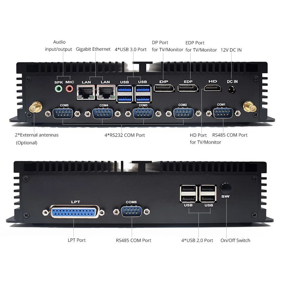 

HYSTOU Dual Lan Industrial Komputer Mini PC Core i5 Hot Sell Computer