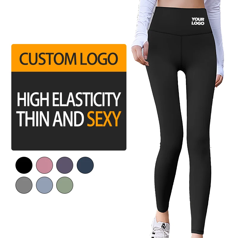 

Buttery Soft Gym Athletic Tictok Sublimation Workout Clothing Women Enhancing Polyester Spandex Yoga Scrunch Butt Leggings, Customized colors