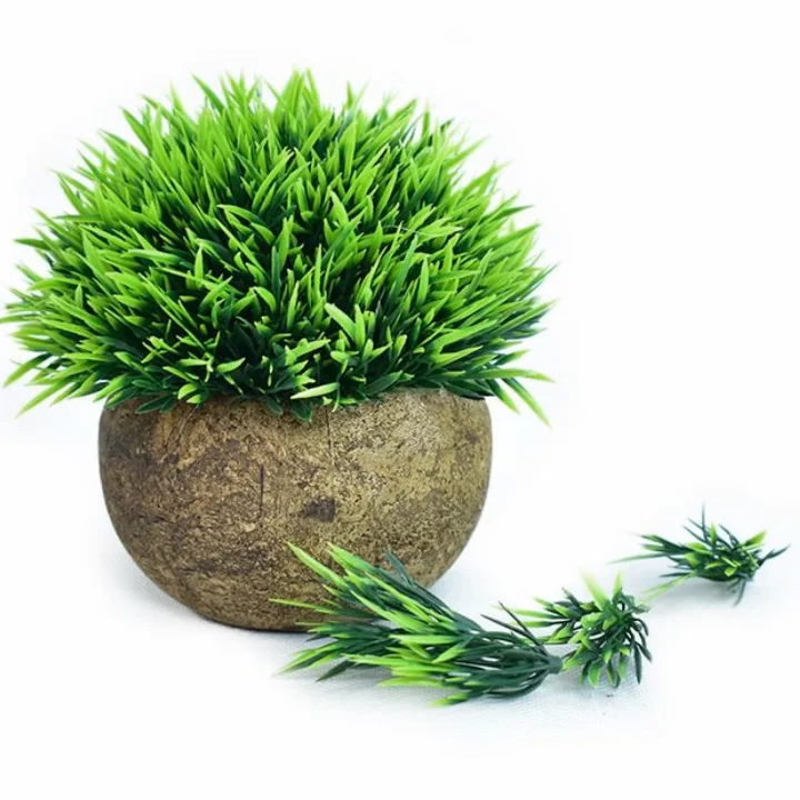 Artificial Succulent Plants Potted Small Artificial Ball Bonsai For Home Decor Buy Artificial