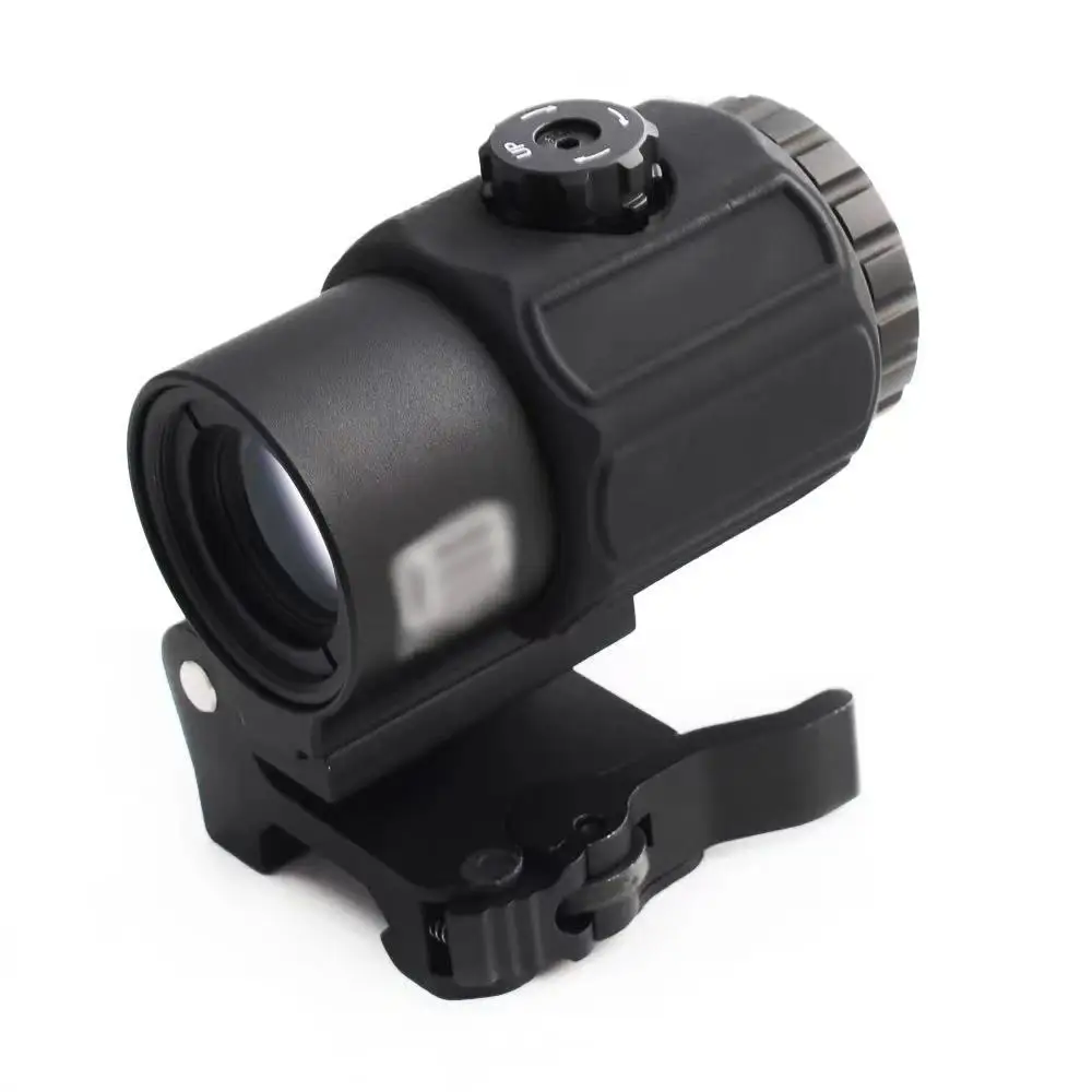 

G43 X3 Magnifier Airsoft Scope Red Dot Sight QR Black New 2020 Model Tactical