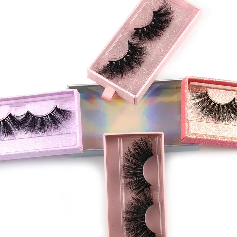 

Free sample 25mm fluffy 3D mink eyelash vendor