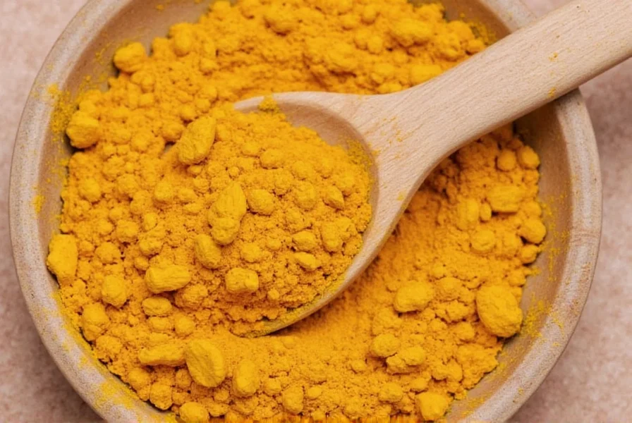 Golden milk turmeric latte in a mug with cinnamon stick