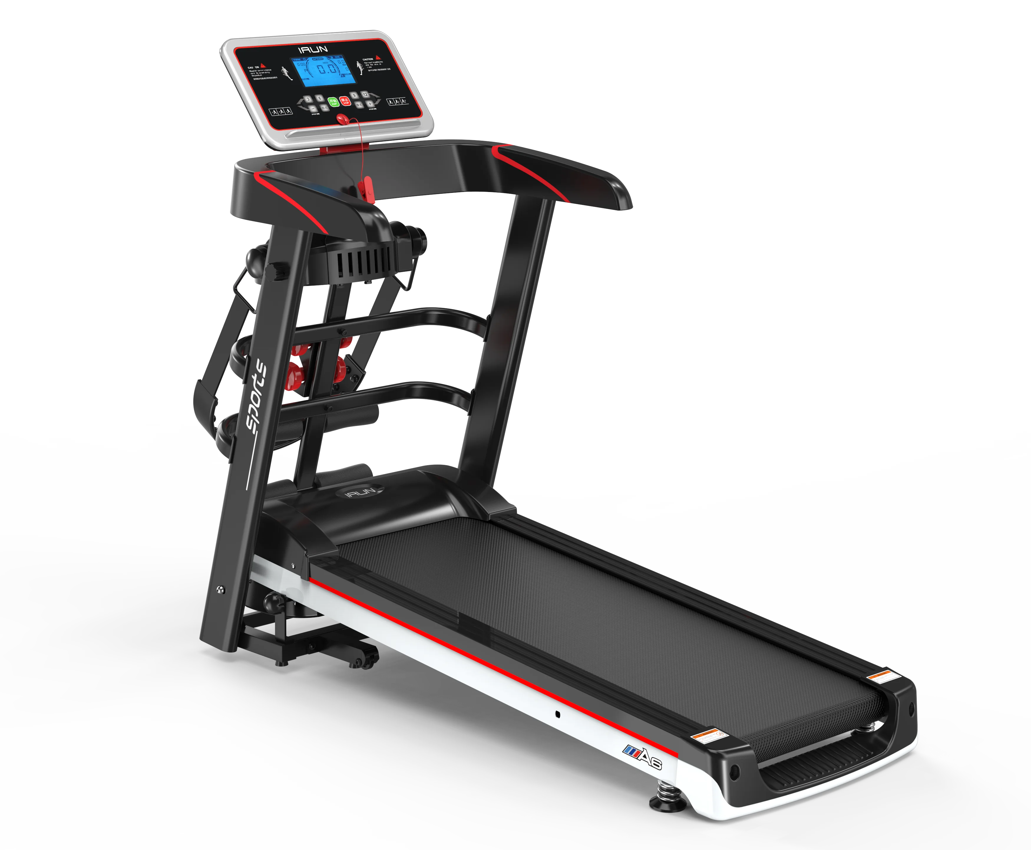 

Foldable Automatic Home Treadmill Black Fitness LED Heart Unisex Customized Motor MOCO Bodybuilding Logo Packing ZHE