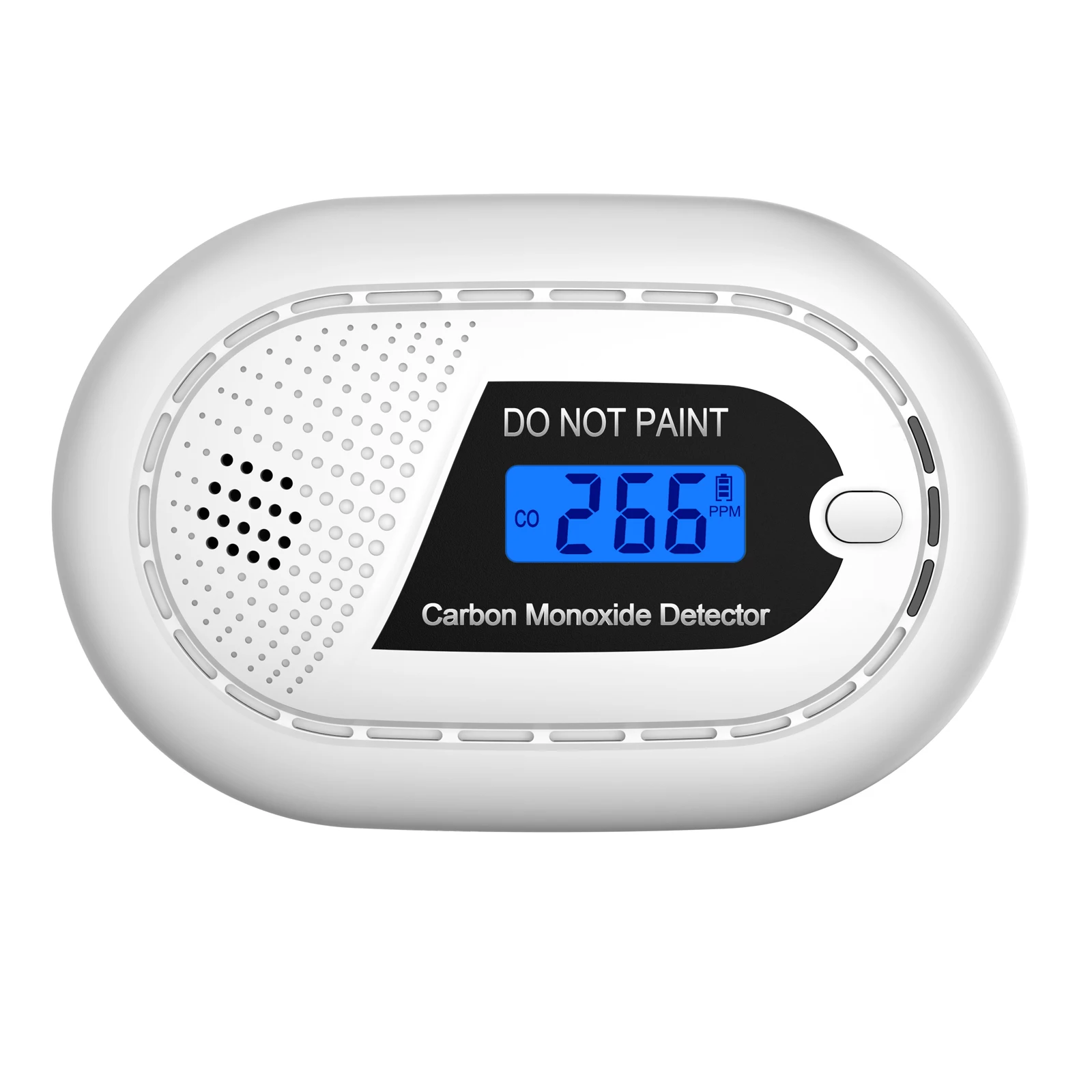 

Carbon Monoxide Detector 10 Years CO Sensor Concentration LCD Display 85dB Sound EN50291 Certification