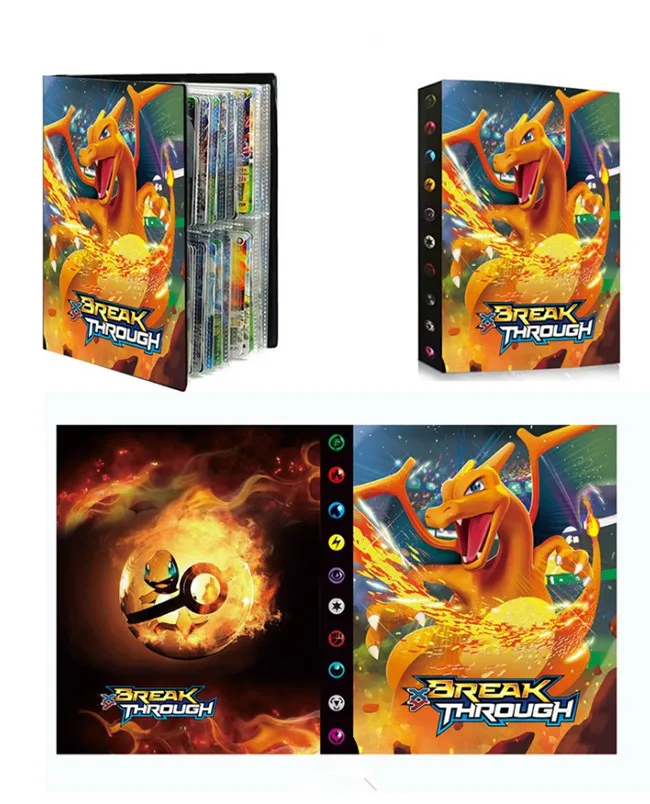 

Pika chu pokemon Card Collector Album Holder Book Ex Card Collection Book Album