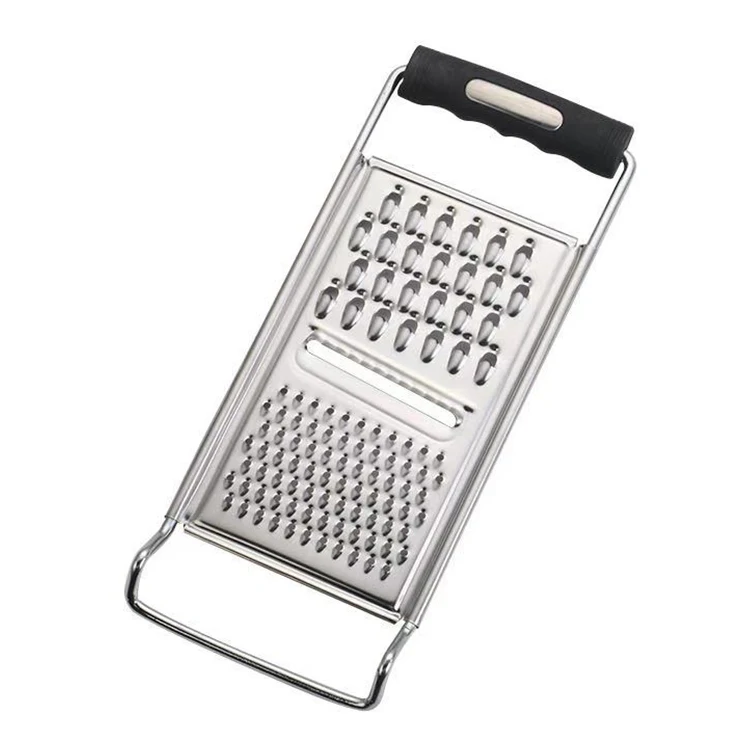 

Stainless steel multifunctional vegetable grater cheese grater, Silver