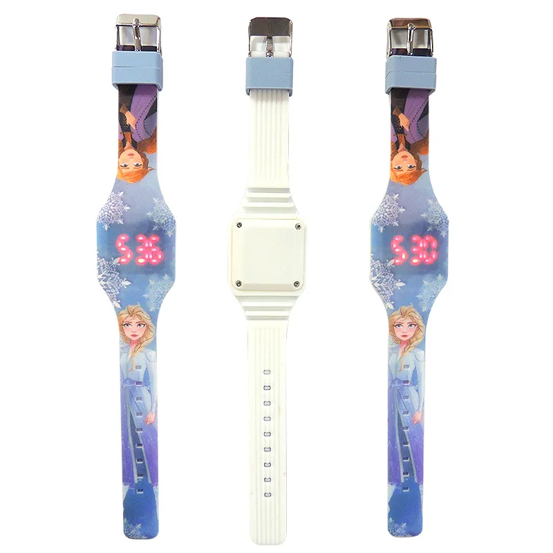 

New children touch screen silicone LED watch luminous cartoon watch