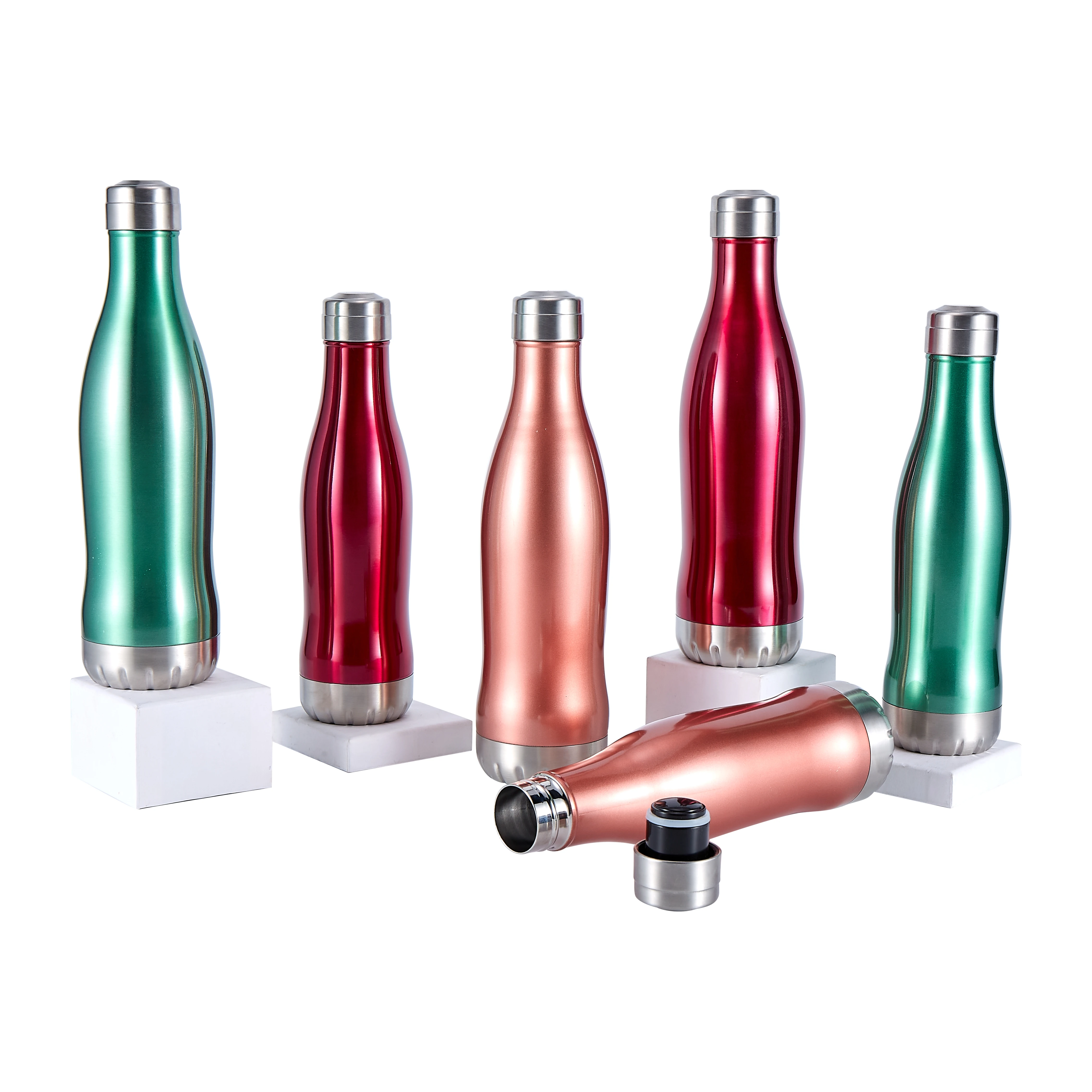 

600ml Double Wall Stainless Steel Flask Thermos Water Bottle