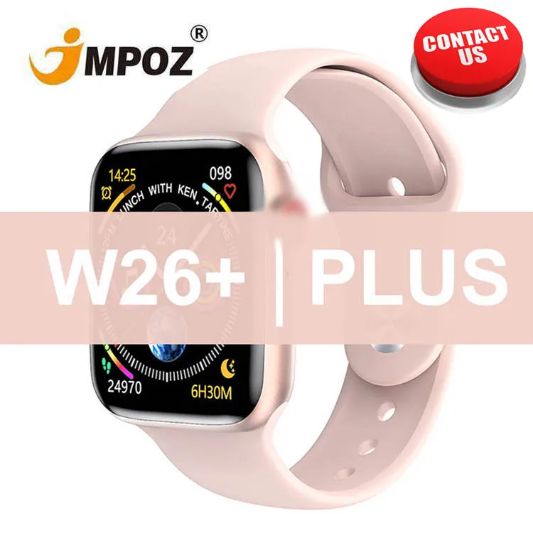 

Full Screen 1.75 inch W26 Series 5 6 smartwatch Health Sport Waterproof W26+ W26 PLUS W26 PRO Smartwatch W26 Smart Watch