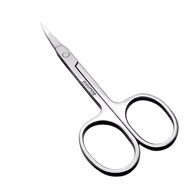 

Cuticle Fine Scissors Eyebrow Scissors Slim Thin Blade Scissors 9 Cm Steel Stainless Logo Beauty Manicure For Salons Homes, Silver/rose gold/gold