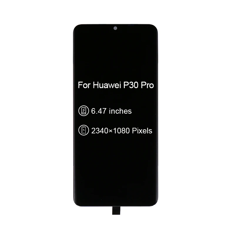 

100% Original LCD For Huawei P30 Pro Oled LCD Display Screen Touch, Black