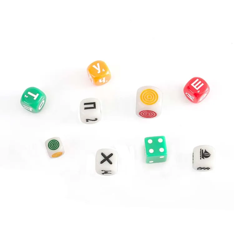 

Customized Eco-friendly Acrylic Plastic Dice ,Play games Dice Set, Different Color 6 Sided Dot Dice Plastic Casino Dice