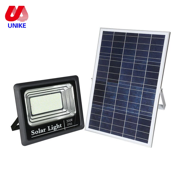 Factory made 100w best powered uk solar panel flood lights for security light