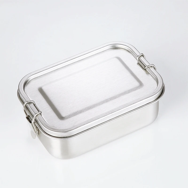 

304 stainless steel insulated lunch box with lid for students children dining room compartment kids bento Lunch box
