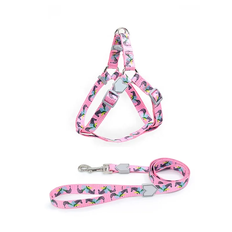 

Eco Pet Supplies Handmade Harness Fashion High Quality for Big Safety Vest Dog Leash For Small Dogs, Picture shown