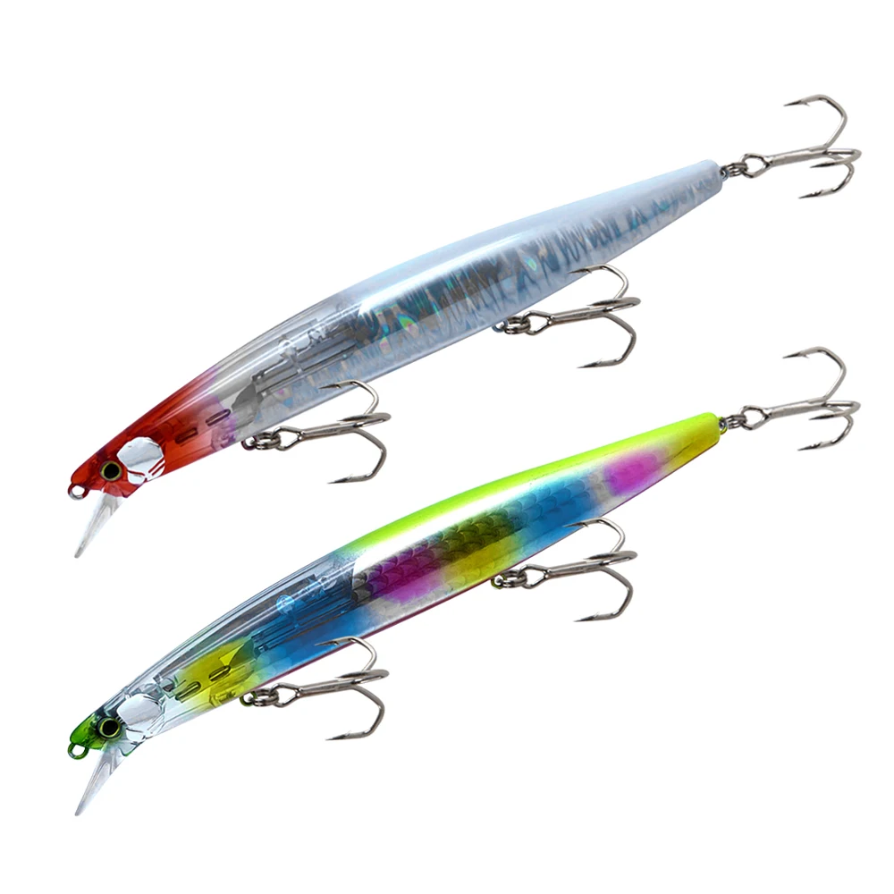 

HONOREAL 163mm 32g Floating Minnow Hard Baits Fishing Tackle Hard Minnow Best Fish Lure