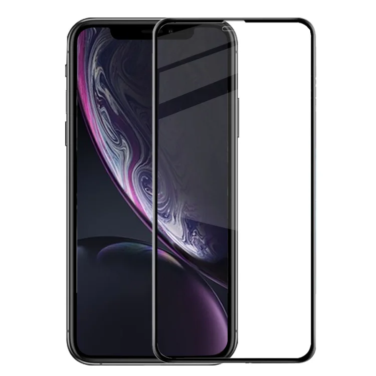 

9H hardness 25D For the whole Toughened glass Protective film toughening explosion-proof For iphone xr screen protector