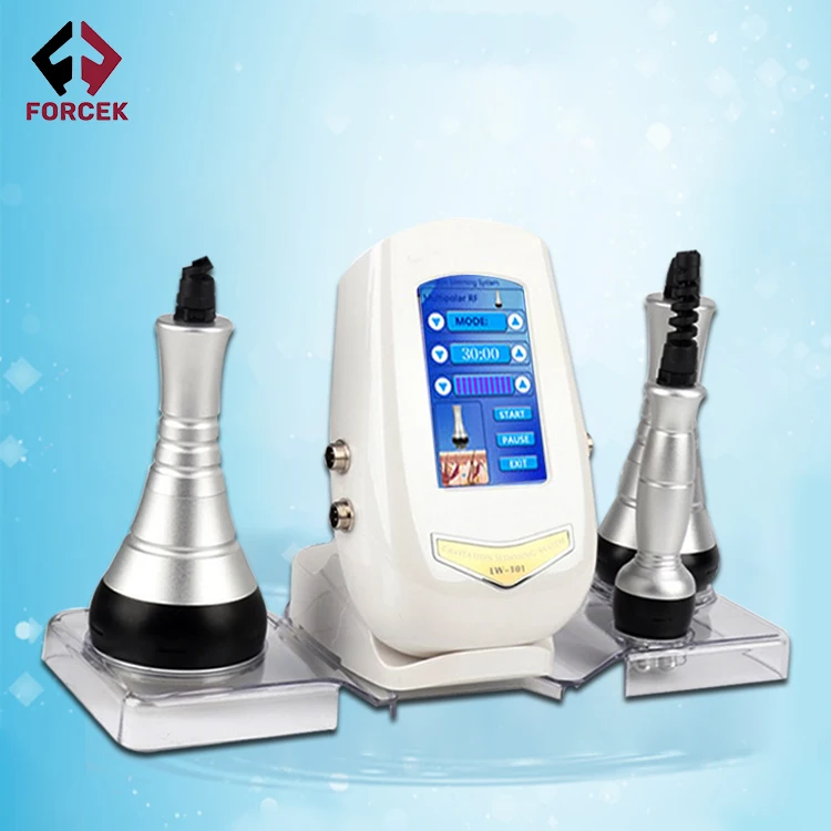 

High Quality 3 in 1 Ultrasound Cavitation Slimming Machine, Grey