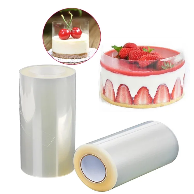 

10 meters high and thick hard ring plastic baking transparent cake ring birthday packaging