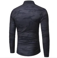 

Wholesale 100% Cotton Custom Long Sleeve Men's POLO Shirt