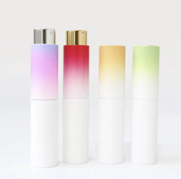 

Luxury Pen Style White Pink Orange Green Yellow Mist Spray Mini Twist Atomizer Bottle 8ml 10ml