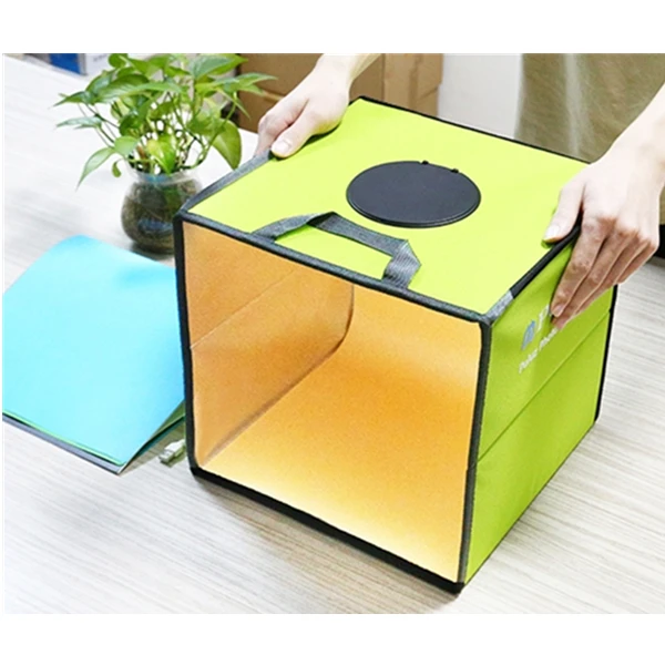 

In Stock PULUZ 30cm Folding Portable Light Kit with 6 Colors Backdrops Photography Photo Studio Box