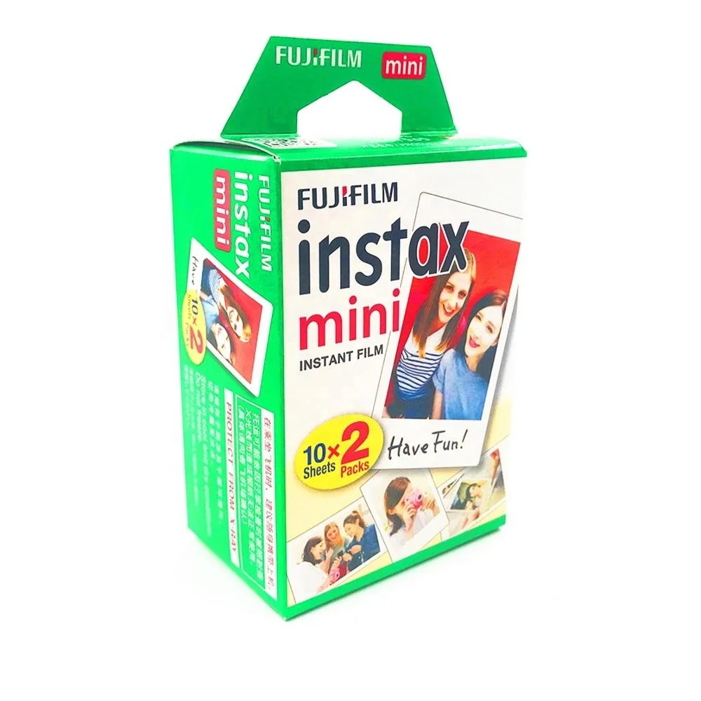 

Fujifilm Instax film for mini 11/mini 9/mini 8/mini 25/mini 90 Instax Instant Camera Twin Pack Film white, Jade white
