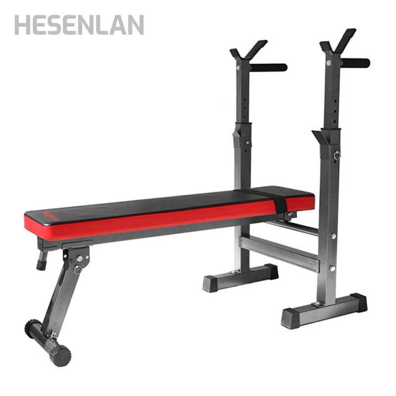 

WB-2310 Weight lifting bench / Bodybuilding fitness equipment, Black + red