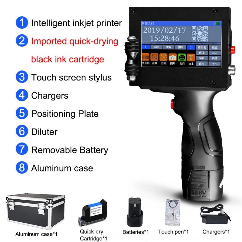 Label Waterproof Inkjet Printer Ink For Compatible Hp Tij 2.5 Inkjet