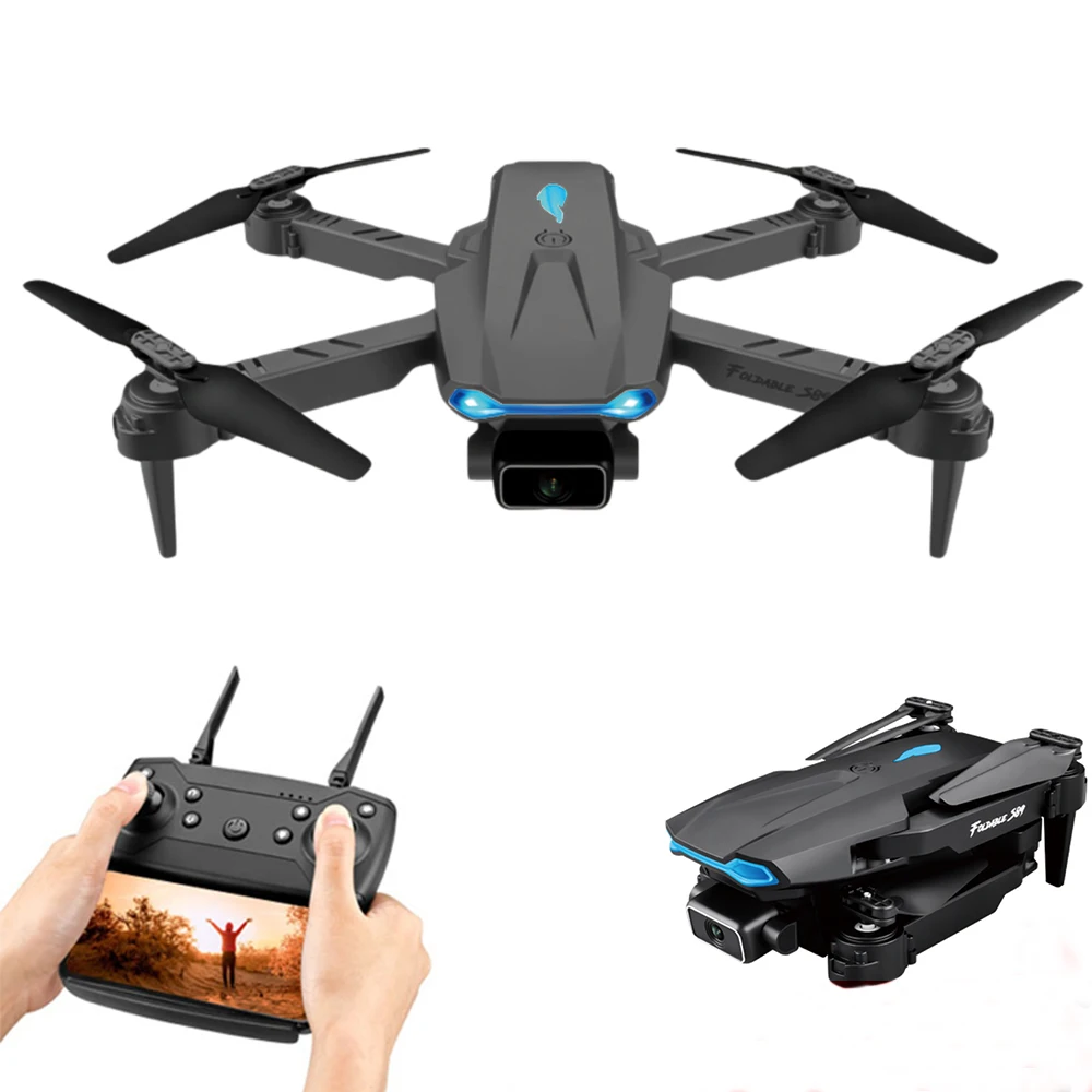 

New S89 Pro Drone 4k HD Dual Camera Visual Positioning 1080P WiFi Fpv Dron Height Quadcopter S89 rc drone VS V4 Drone