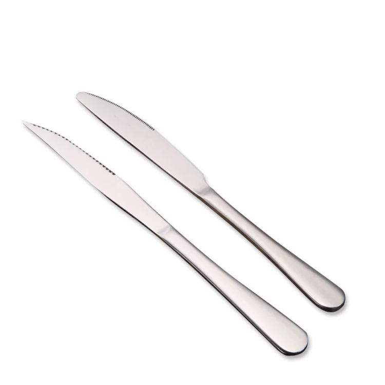 

wholesale Stainless steel cutlery spoon set main meal steak Western knife and fork