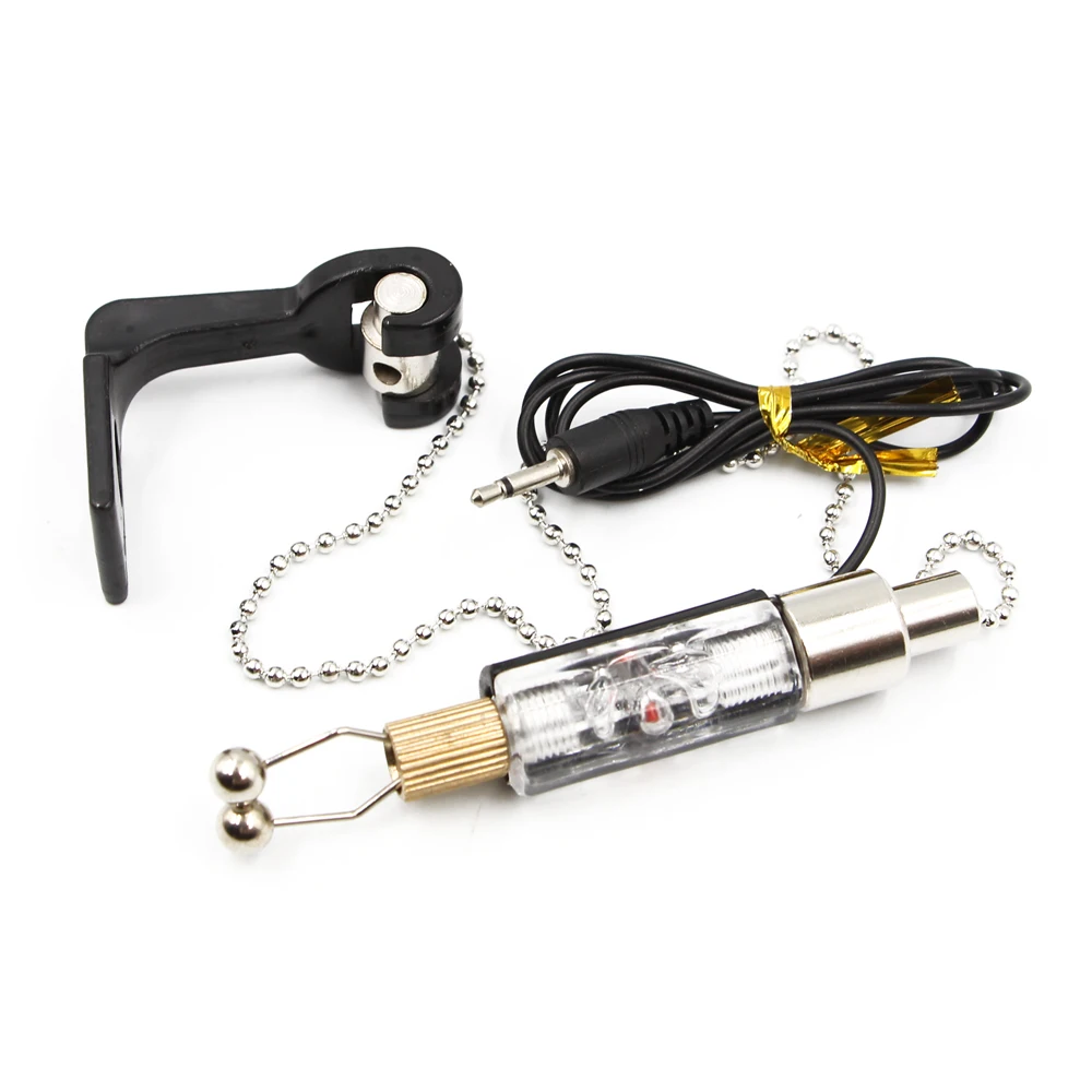 

Carp Fishing Swinger Set Alarm In Case Illuminated Bite Indicator Led