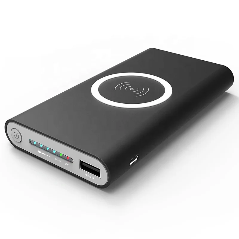 Портативное зарядное устройство bank. Qi Powerbank Wireless 20000. Беспроводной Power Bank Qi 10000mah. Wireless Charger Power Bank 10000mah. Qi Powerbank Wireless 10000 МАЧ.